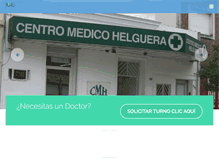 Tablet Screenshot of centrohelguera.com.ar